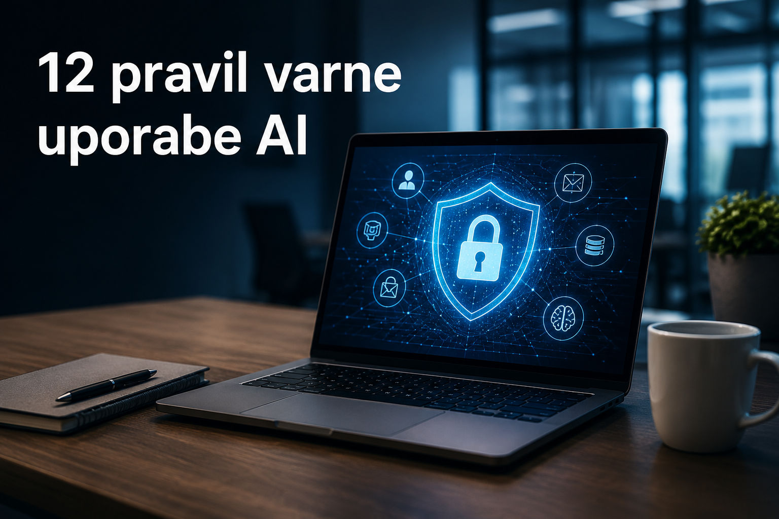 12 pravil varne uporabe umetne inteligence v podjetju